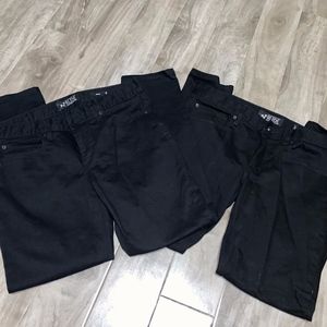 Two - XXX Rude Jeans Lot Bundle Black